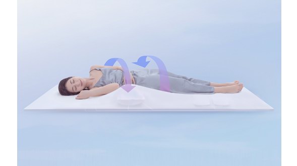 超爽的律動按摩墊，趟15分鐘，讓睡眠變得“事半功倍”