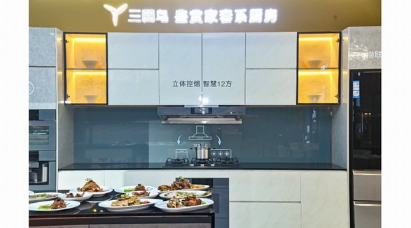 不怕油煙大！卡薩帝發(fā)明3D風(fēng)幕煙機(jī)：不讓油煙跑逸