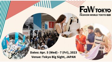 4月5-7日，東京最大規模時尚產業展Faw Tokyo與您不見不散！