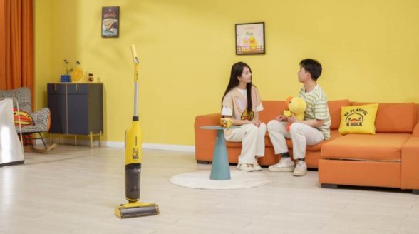 噪音大、時間長、有水漬？Leader洗地機聯(lián)名B.Duck小黃鴨：一步解決