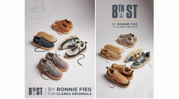 CLARKS ORIGINALS X RONNIE FIEG經典潮流來襲 8th Street聯名系列國內首次發售
