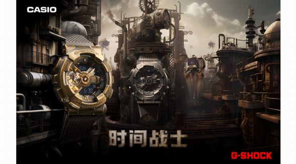 蒸汽朋克，機甲覺醒！G-SHOCK全新「時間戰士」邀你韌意穿越