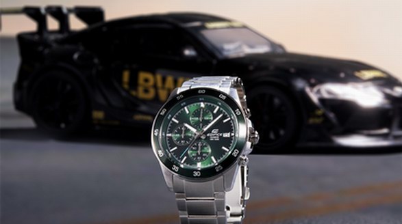 競速飛馳，賦色新生！卡西歐EDIFICE EFR-526D系列演繹賽道光影