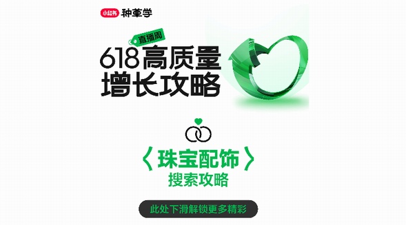 618專題｜請查收小紅書珠寶配飾&箱包行業搜索投放指南，一起“搜”出新增長 