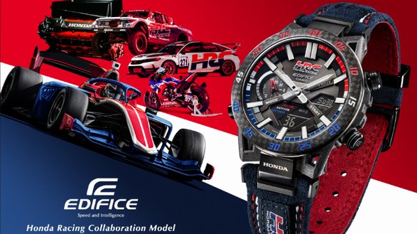 腕上的速度與激情！CASIO EDIFICE | HONDA HRC全新聯(lián)名發(fā)布！