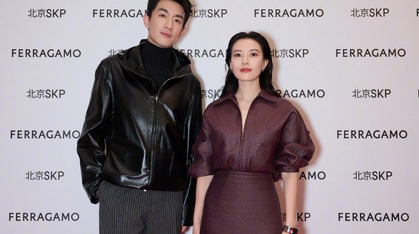 FERRAGAMO北京SKP全新概念男士精品店開幕，高圓圓、林更新出席 