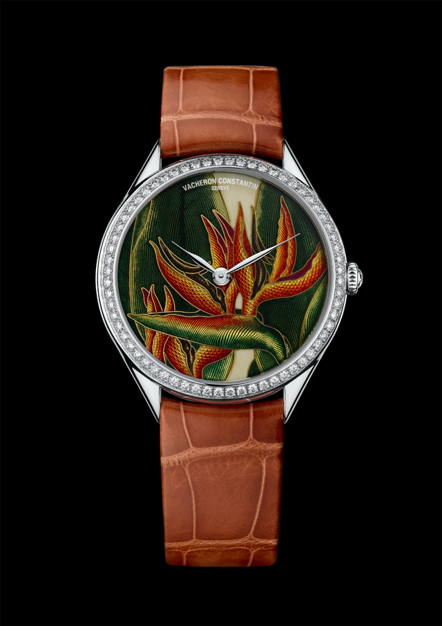 2013日內瓦高級鐘表珠寶展之——江詩丹頓Vacheron Constantin 藝術大師“花之神殿”系列腕表
