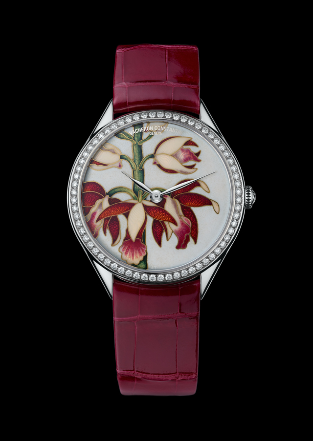 2013 SIHH日內瓦高級鐘表珠寶展之——江詩丹頓Vacheron Constantin 藝術大師“花之神殿”系列腕表
