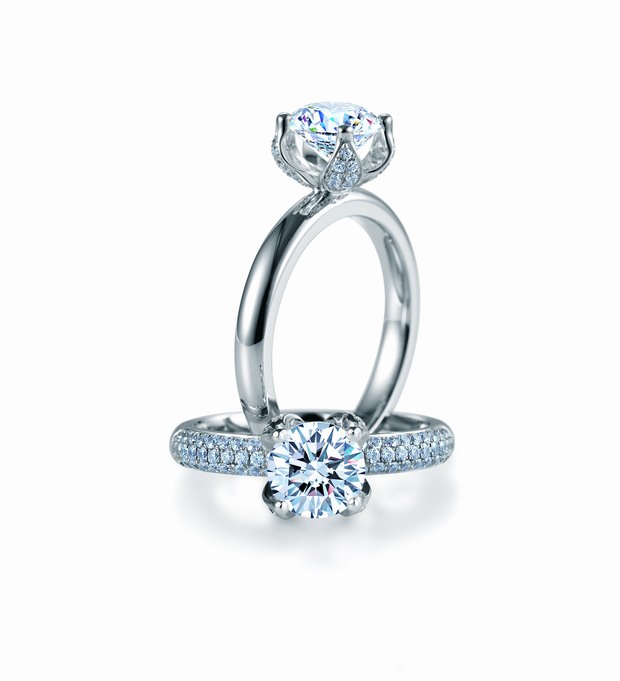 ForevermarkTM永恒印記發布2012年全新四爪鑲嵌結婚鉆戒潮流風向