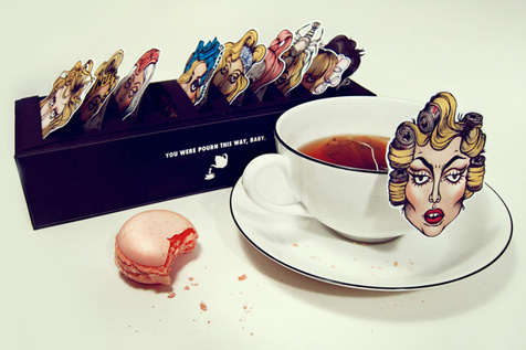 趣怪Gaga Tea：Nathalie Hallman設計，源自鏡頭前的Lady Gaga