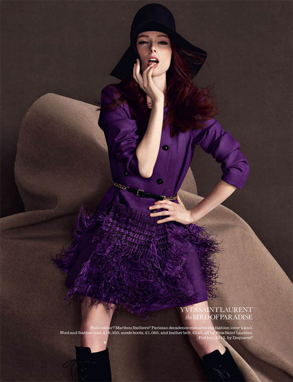Coco Rocha 《Elle》UK 2011年8月號