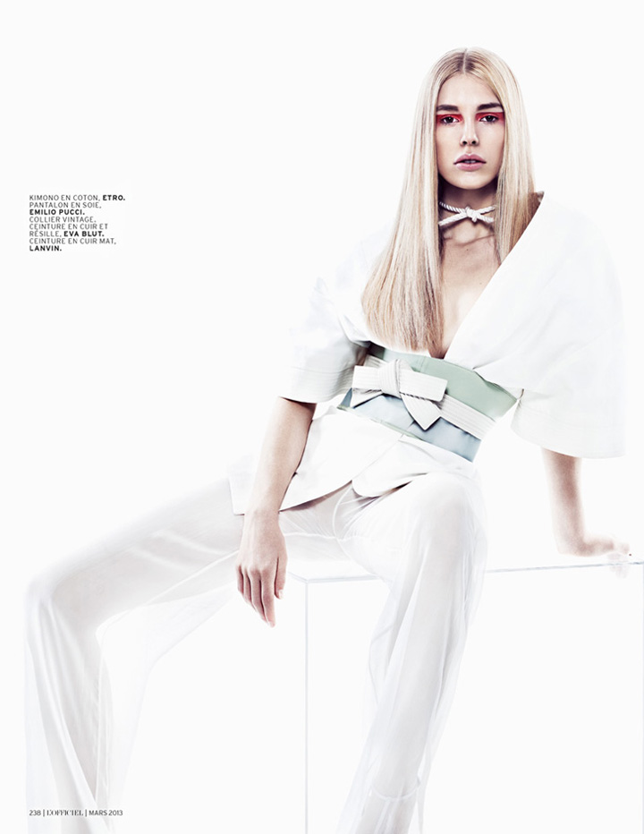 「Couple Decale」《L’officiel》法國版2013年3月號