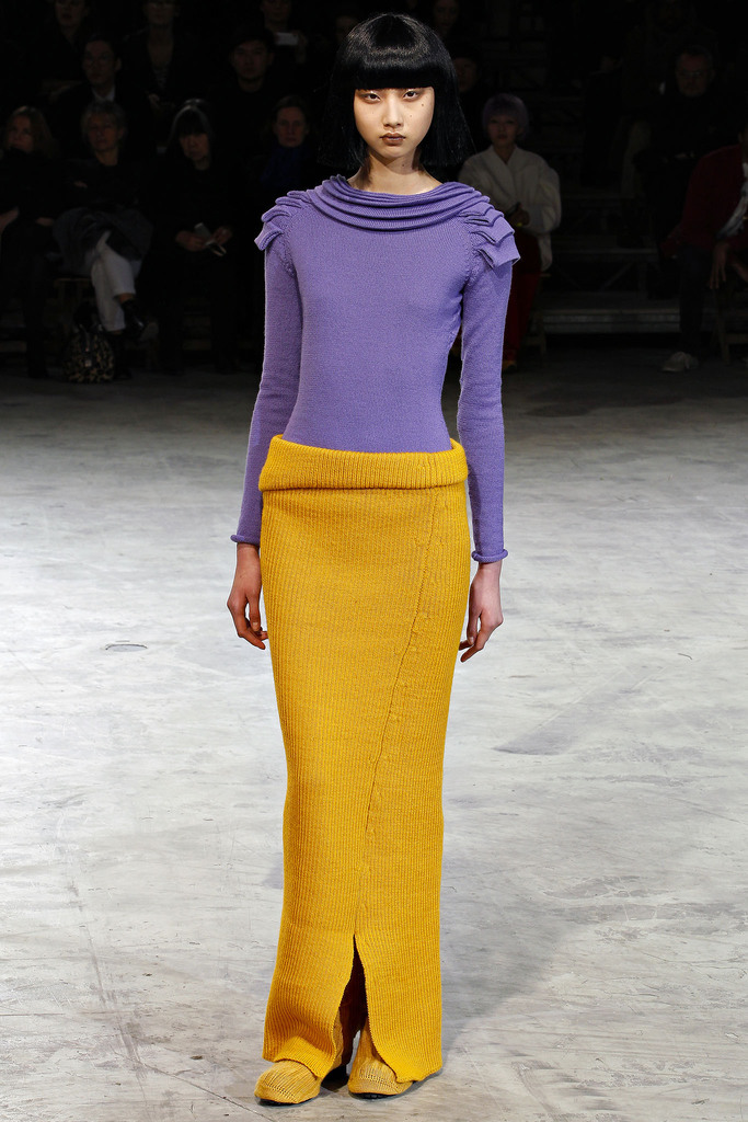 Yohji Yamamoto 2013秋冬流行發(fā)布