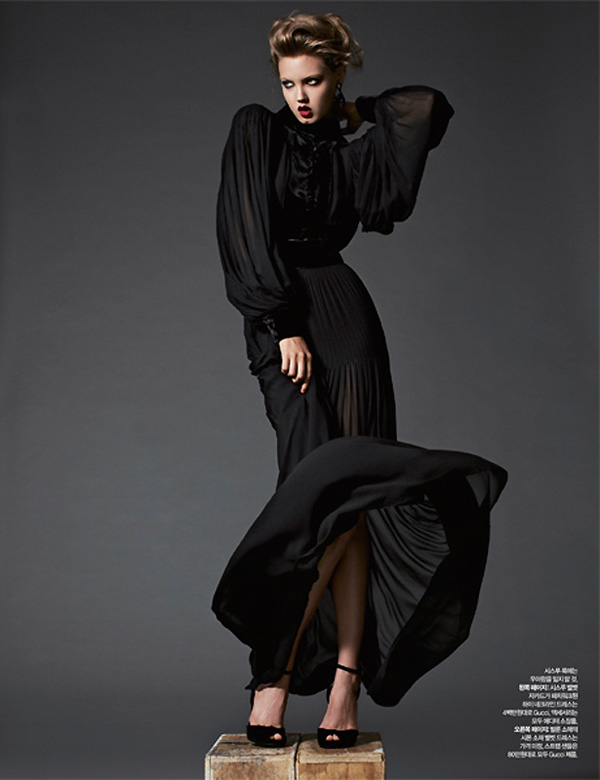 Lindsey Wixson《Harper’s Bazaar》韓版2012年11月號