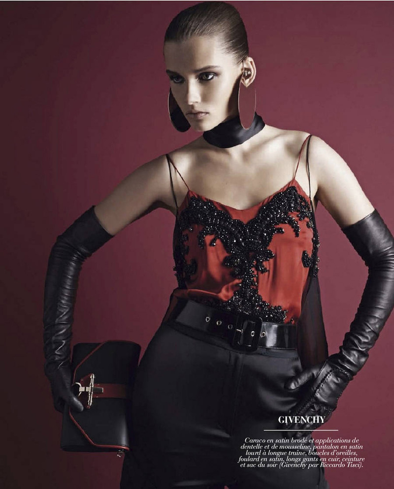 Giedre Dukauskaite《Marie Claire》法國版2012年10月號(hào)