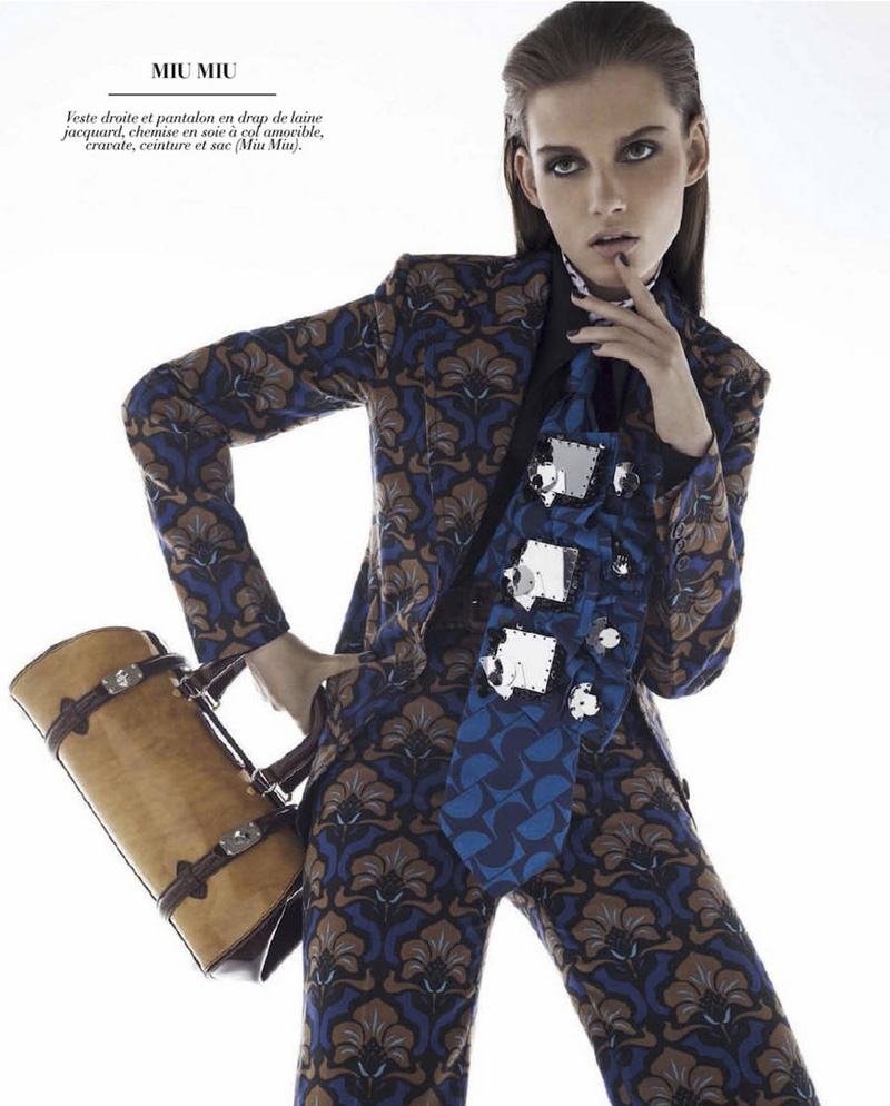 Giedre Dukauskaite《Marie Claire》法國版2012年10月號