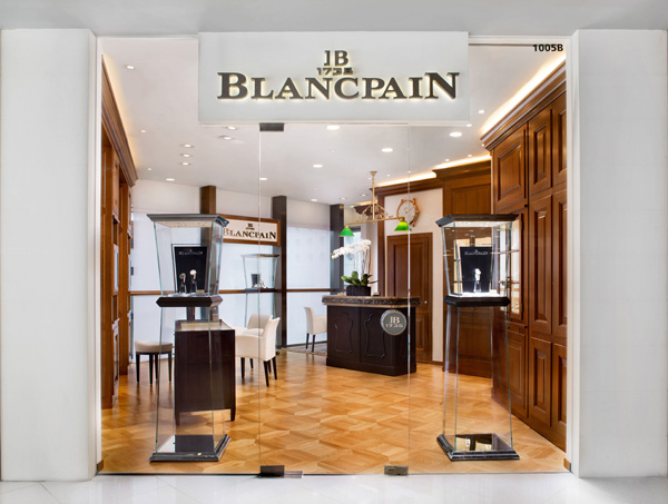 Blancpain（寶珀）香港中環與尖沙咀新店將同日揭幕