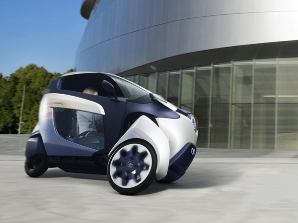 Toyota（豐田）推出「i-Road」三輪電動(dòng)概念車