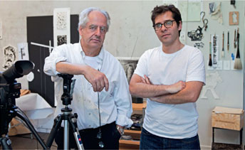 視覺藝術門生最終獲選者：Mateo López （哥倫比亞），由導師William Kentridge（南非）挑選