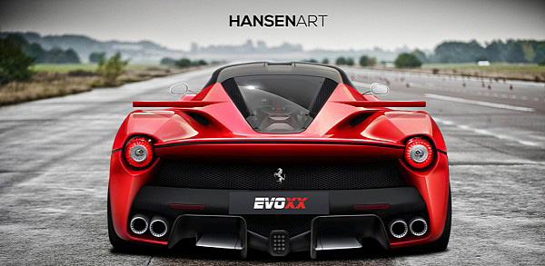 法拉利賽道版「LaFerrari EVOXX」設計圖發布